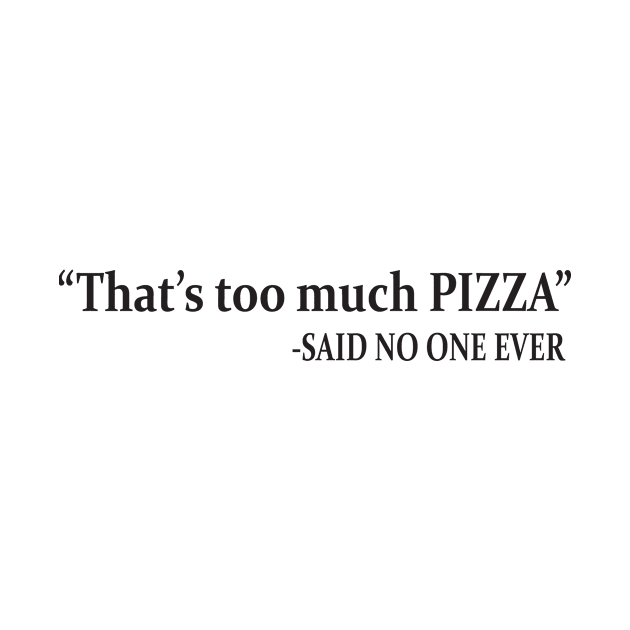 That's too much pizza said no one ever by shopbudgets