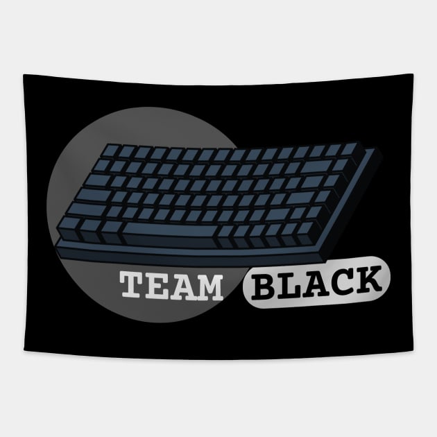 Keeb Team Black Tapestry by crawlspace