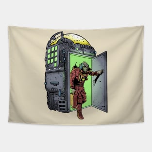 Scifi traveler Tapestry