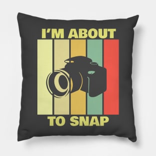 photographer Pillow