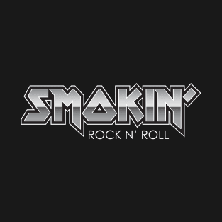 Smokin' Rock & Roll Logo Dark T-Shirt