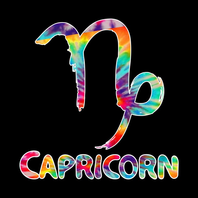 Capricorn tie dye by RoseaneClare 
