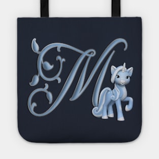 Monogram M Custom Unicorn Tote