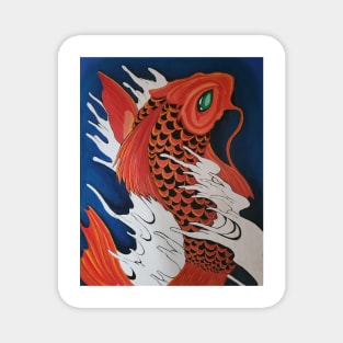 Elsie's Koi fish Magnet