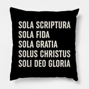 5 Solas Pillow