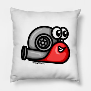 Turbo Snail (Version 1) - Red Pillow