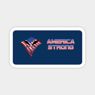 American Strong MUG design Magnet