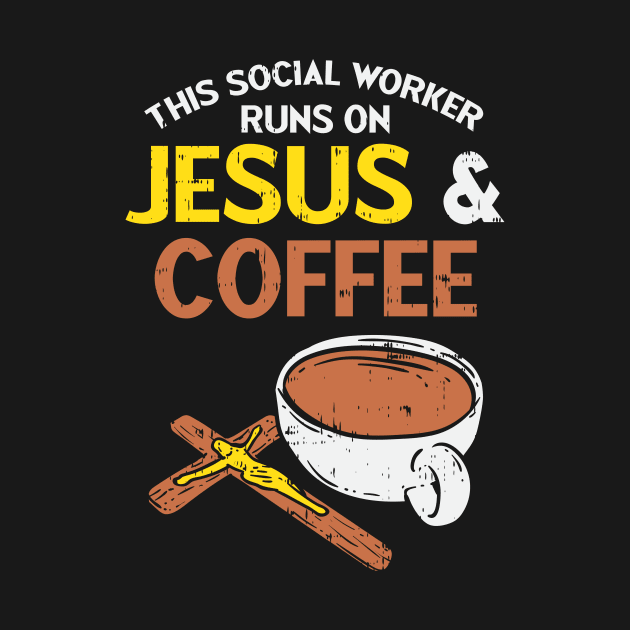 Funny Social Worker Work Coffee Gift by Dolde08