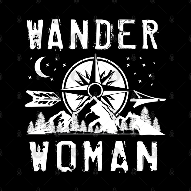 Wander Woman - Hiking - Mug | TeePublic