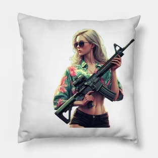 Tactical Girls' Frontline Pillow