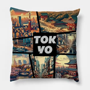 JAPANESE CITY - TOKYO - TRAVEL -1 Pillow