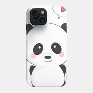 Panda Bear Love Phone Case