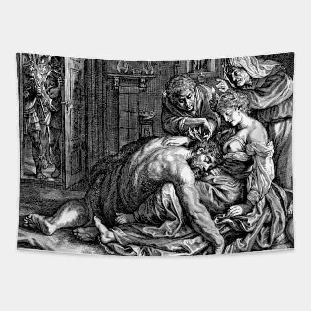 Vintage Samson Tapestry by ZyDesign