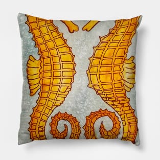 Seahorse Rendezvous Pillow