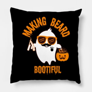 Making Beard Bootiful Pillow