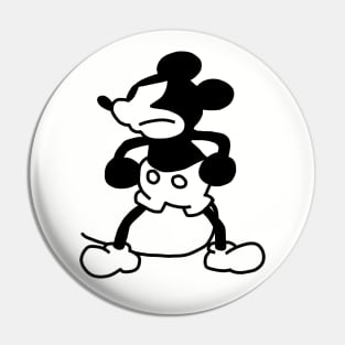 Mad Mouse in Steamboat Willie 1928 Pin