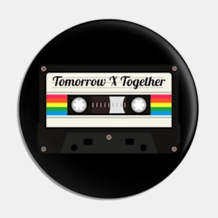 Tomorrow X Together / Cassette Tape Style Pin
