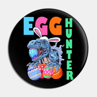 Kids Easter Dinosaur Bunny T Rex Boys Girls Egg Hunter Gift Pin