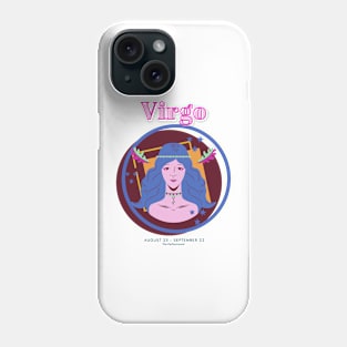 Virgo Zodiac Astrology Symbol Phone Case