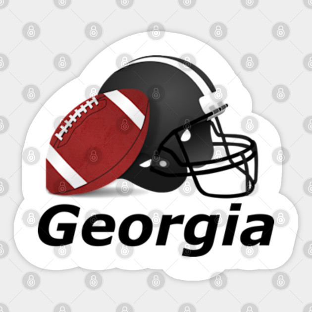 College Football Georgia Georgia Football Sticker Teepublic