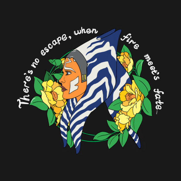 Discover When fire meets fate - Ahsoka - T-Shirt