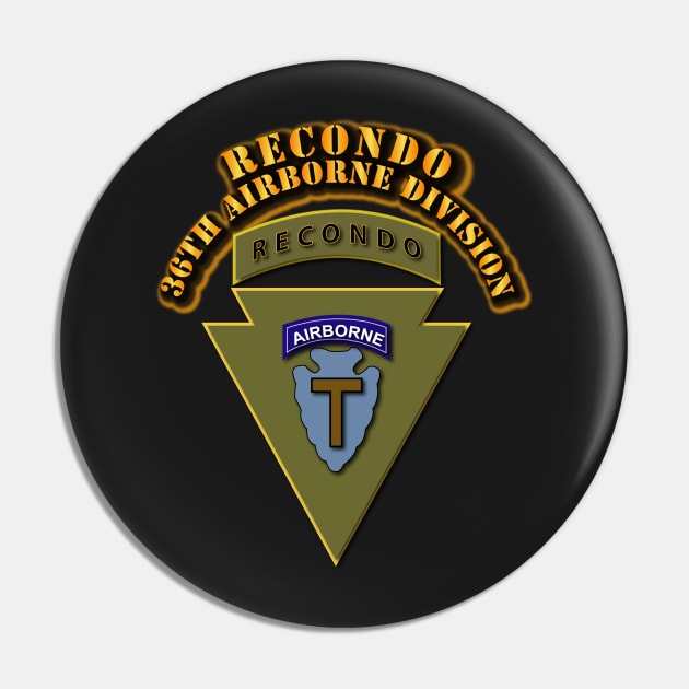 36th Airborne Division - Recondo Pin by twix123844