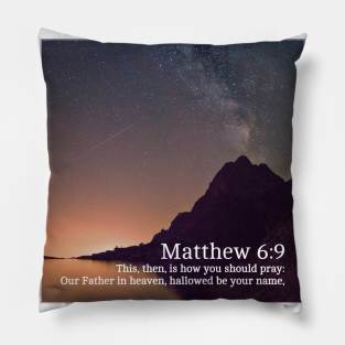 Matthew 6:9 Pillow