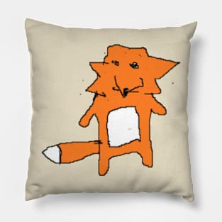 Ugly Fox Pillow