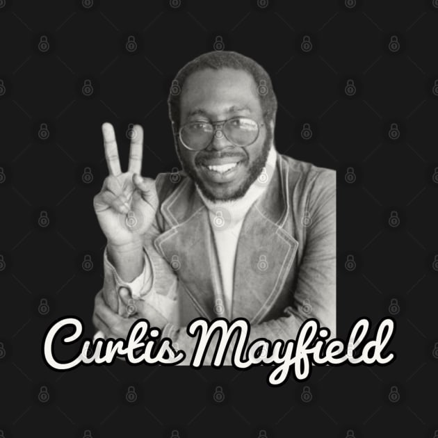 Curtis Mayfield / 1942 by Nakscil