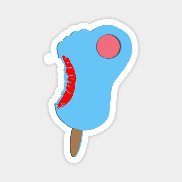 Miranda's Froze Toes! Magnet by LordNeckbeard