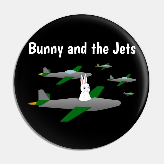 Bunny and the Jets Pin by donovanh