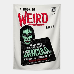 A Book of Weird Tales - Bela Lugosi Tapestry