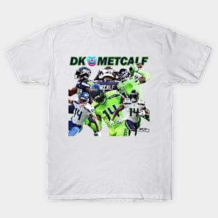 DK Metcalf Men's T-Shirts Print #1241820