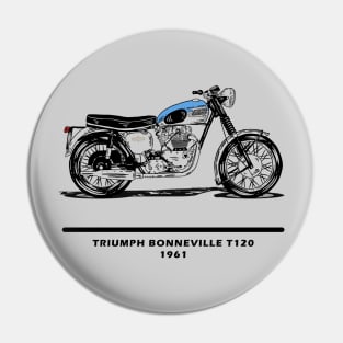 Triumph Bonneville T120 Pin