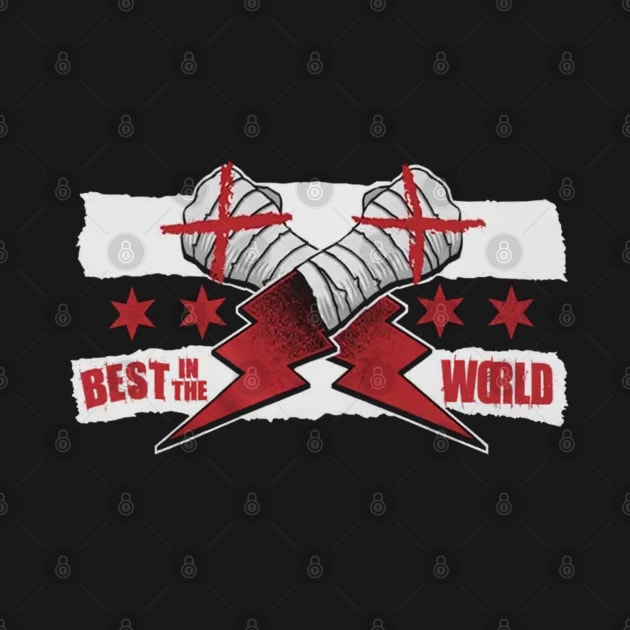 CM Punk Merch Best In The World by Holman