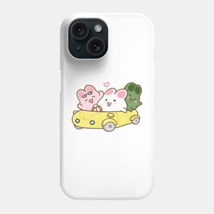 Bunnies going downtown Phone Case