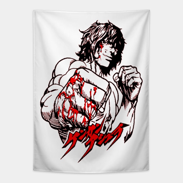 Tokita Ohma Kengan Ashura Tapestry by OtakuPapercraft