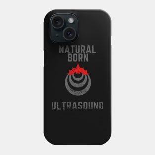 Natural born ultrasound, worn Phone Case