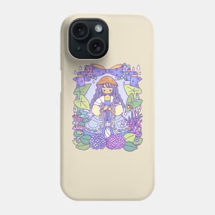 Rainy girl Phone Case