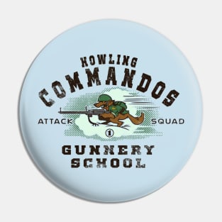 Howling Commandos Comic Pin