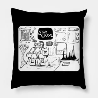 Star Crawl Witness Pillow