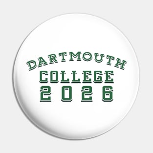 Dartmouth College Class of 2026 Pin