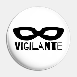 Black Mask - Vigilante Pin