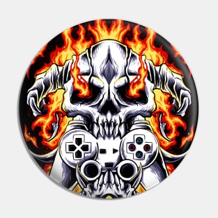 burning game Pin