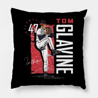 Tom Glavine Atlanta Vintage Pillow