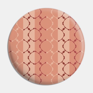 Shades of Terracotta. Pattern Pin