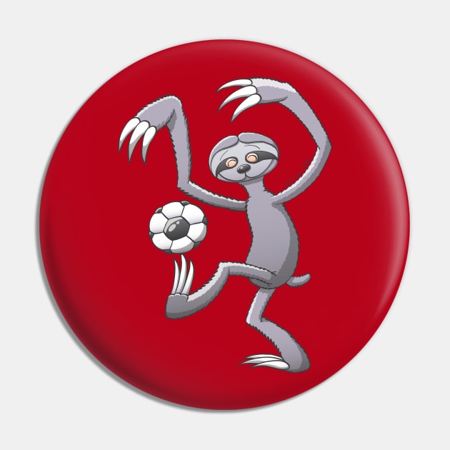 Cool sloth making a big effort to wake up and play soccer Pin by zooco