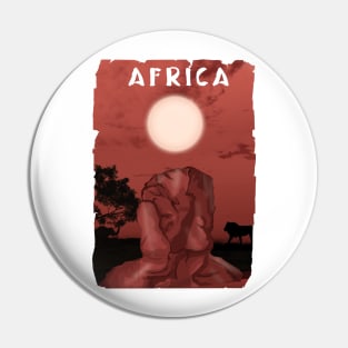 AFRICA Pin