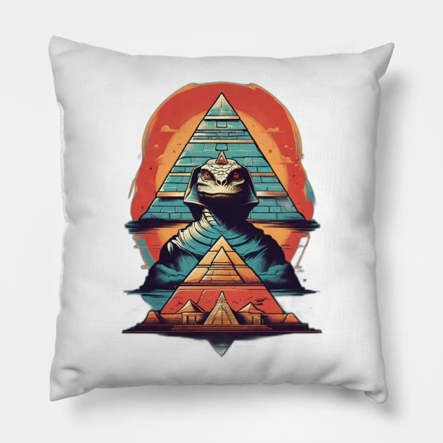 Ancient One Pillow by NB-Art