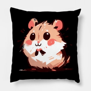 Cute little hamster Pillow